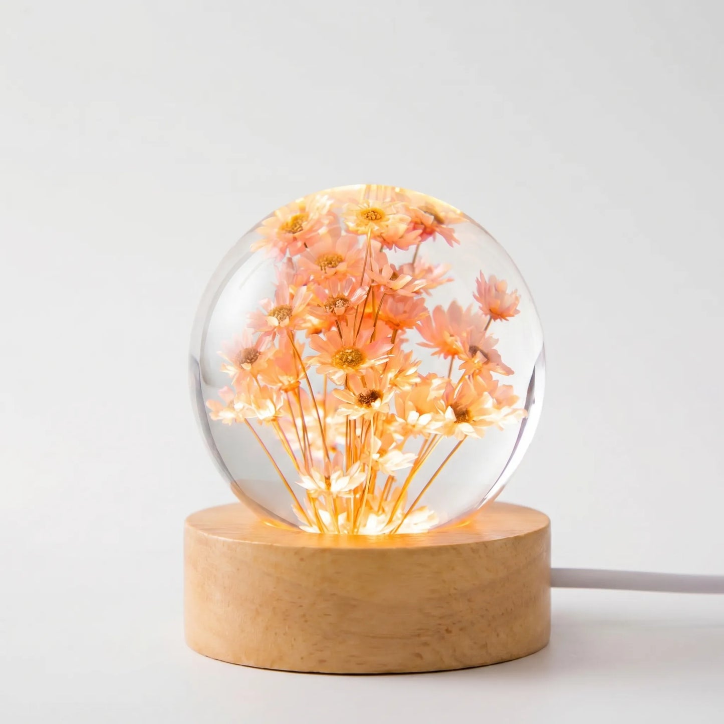 LED Crystal Cube Night Light -  Lumicryst