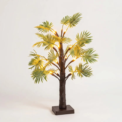 LED Palm Tree Table Lamp -  Palumix