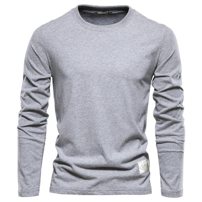 Klassisches Herren Langärmeliges Baumwollshirt – Joris