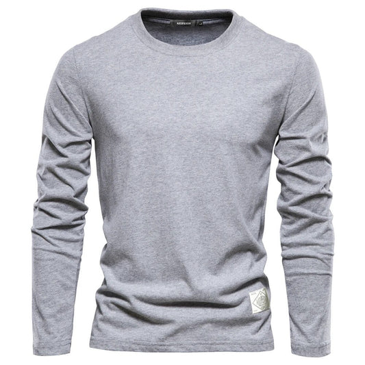 Klassisches Herren Langärmeliges Baumwollshirt – Joris