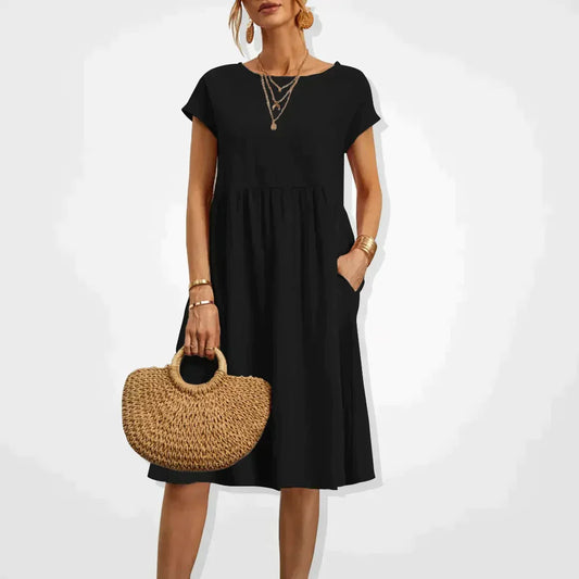 Luftiges Leinenkleid – Elodie