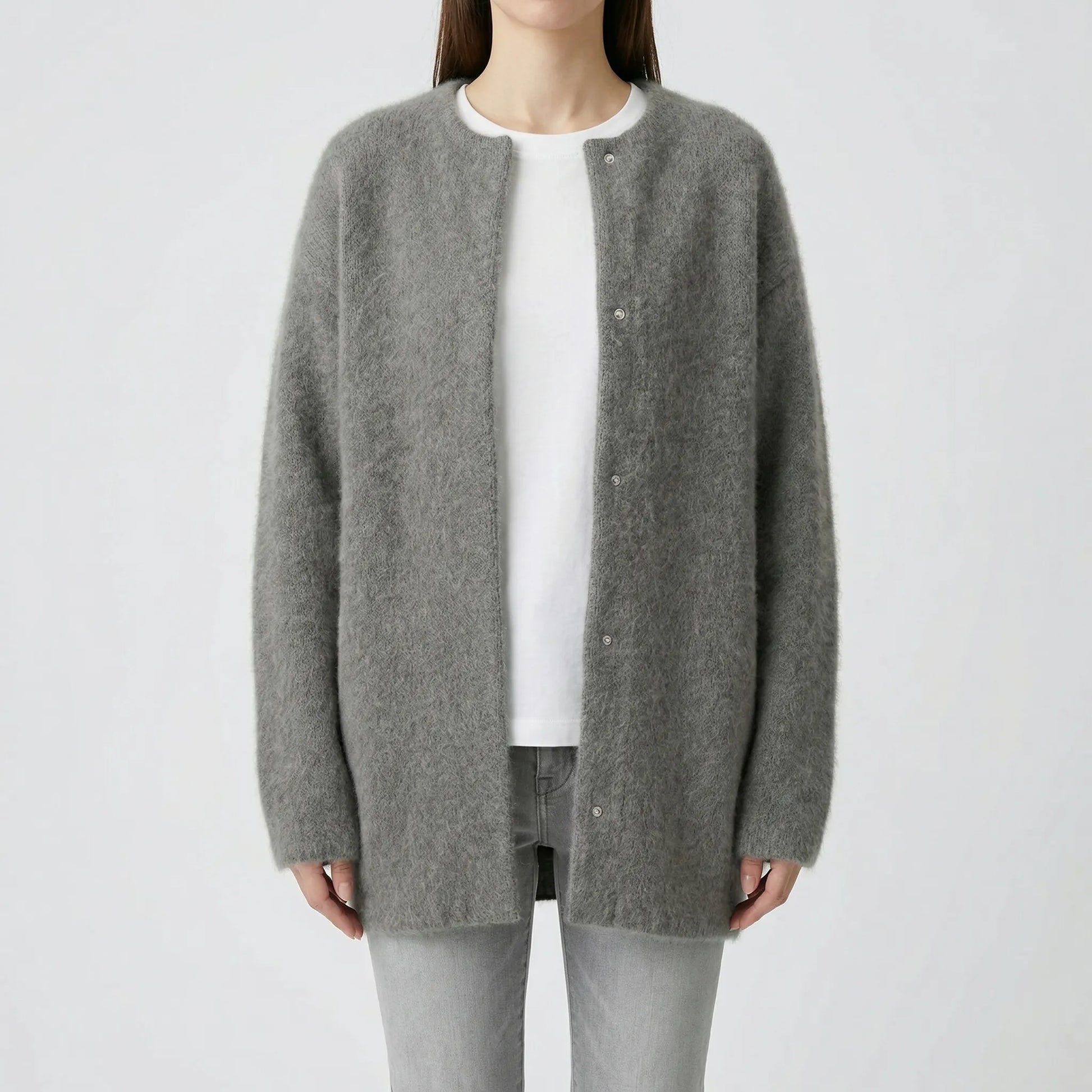 Lang Vest Met Relaxte Pasvorm - Jeannie
