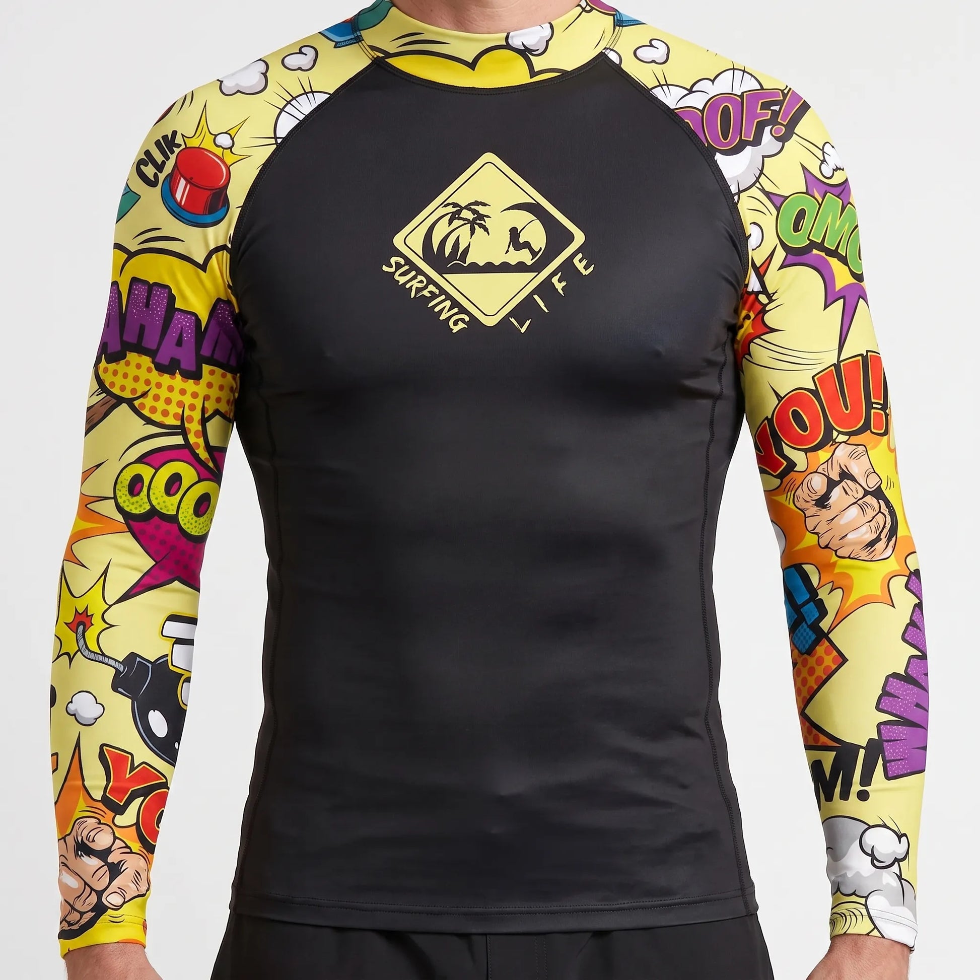 Langarm-Schwimmshirt - Brexion