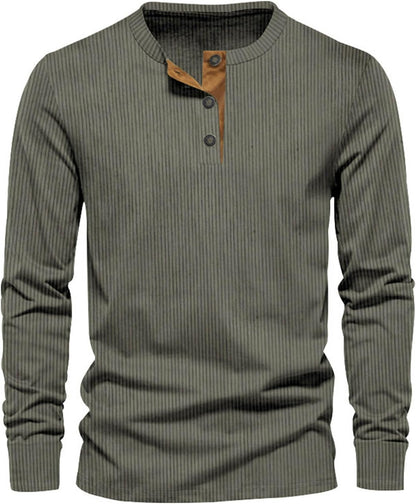 Men's Long-Sleeve T-Shirt | Clean Basic for Everyday Comfort 5