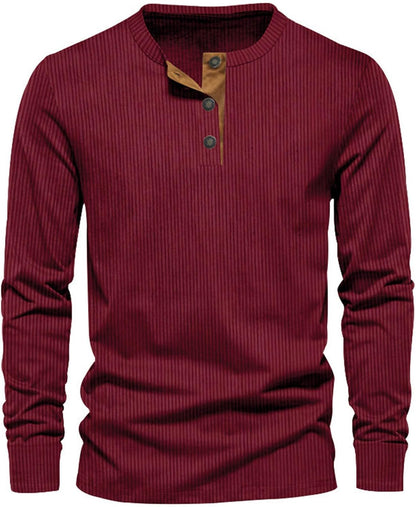 Men's Long-Sleeve T-Shirt | Clean Basic for Everyday Comfort 1