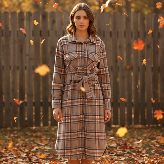 Langärmlige Abendkleid - Angelina