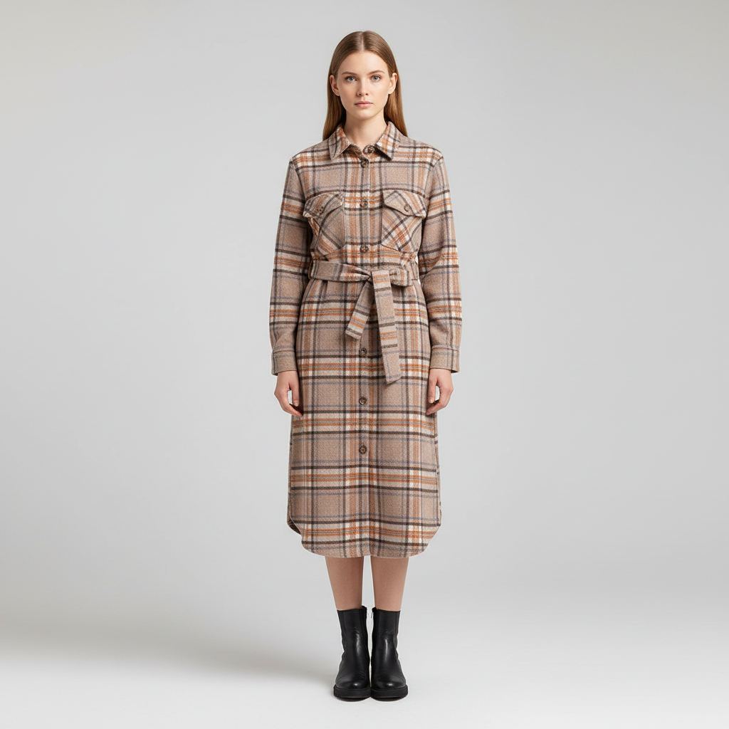 Langärmlige Abendkleid - Angelina