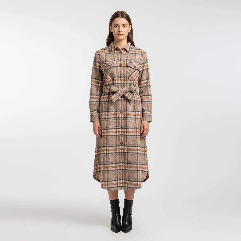 Langärmlige Abendkleid - Angelina