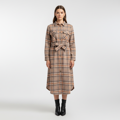 Langärmlige Abendkleid - Angelina