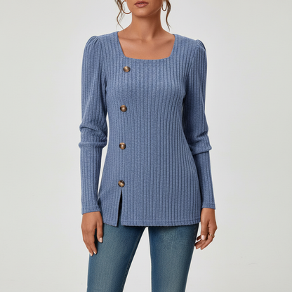 Langärmliges Stricktop -  Helena