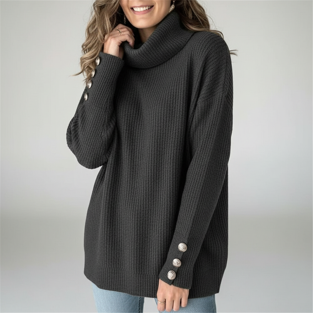 Lange Ärmel Damenpullover - Karin