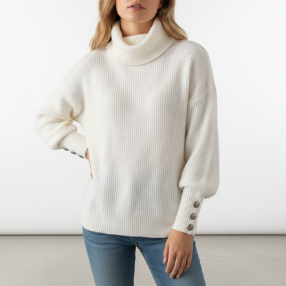 Lange Ärmel Damenpullover - Karin