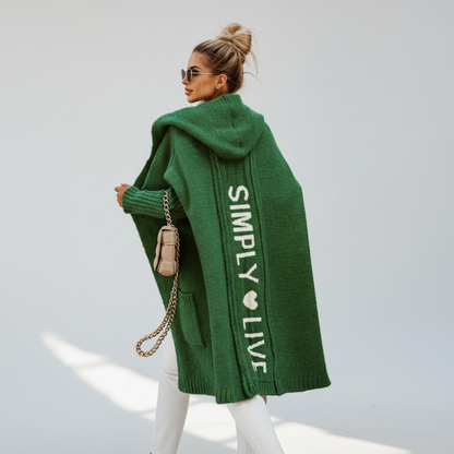 Lange Strickjacke - Valentina