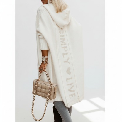 Lange Strickjacke - Valentina