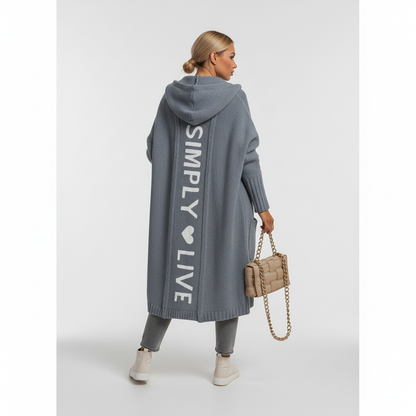 Lange Strickjacke - Valentina