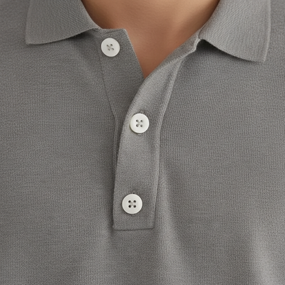 Langarm Polo Für Herren - Oskar