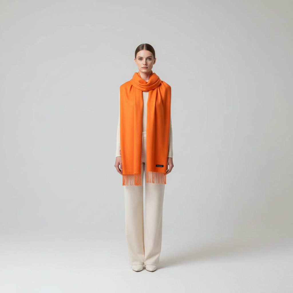 Langer Damen-Kaschmirschal - CashmereLux