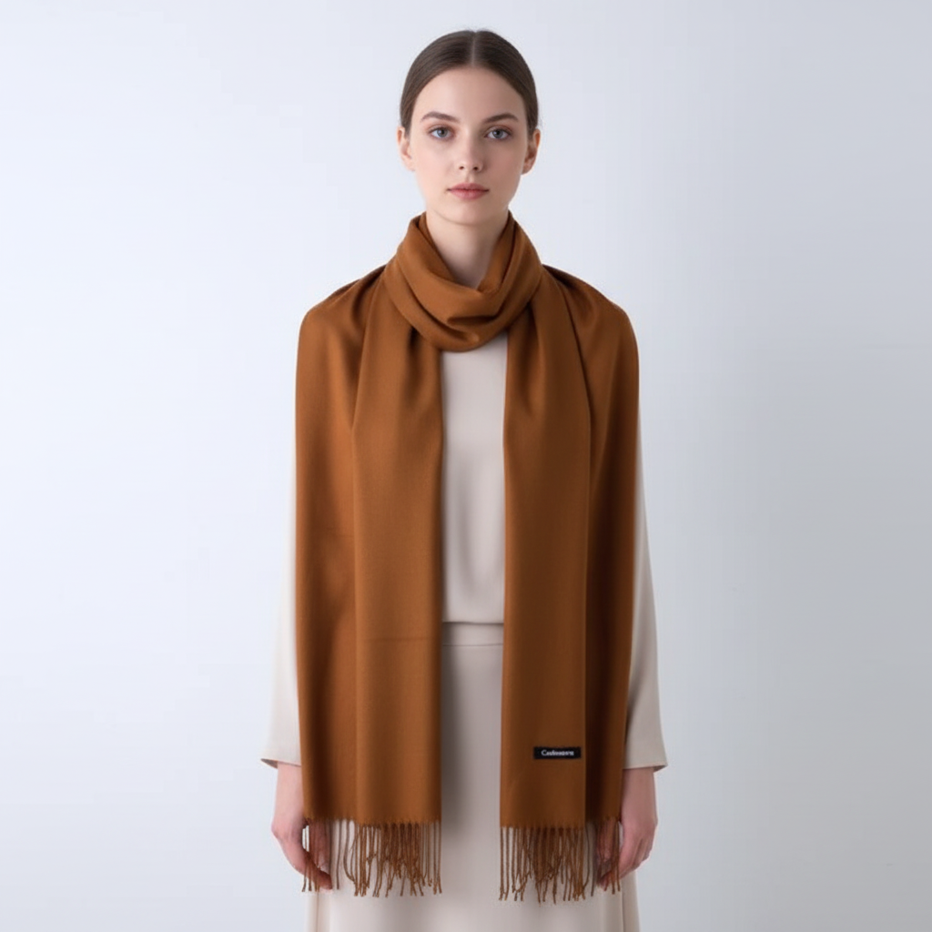 Langer Damen-Kaschmirschal - CashmereLux
