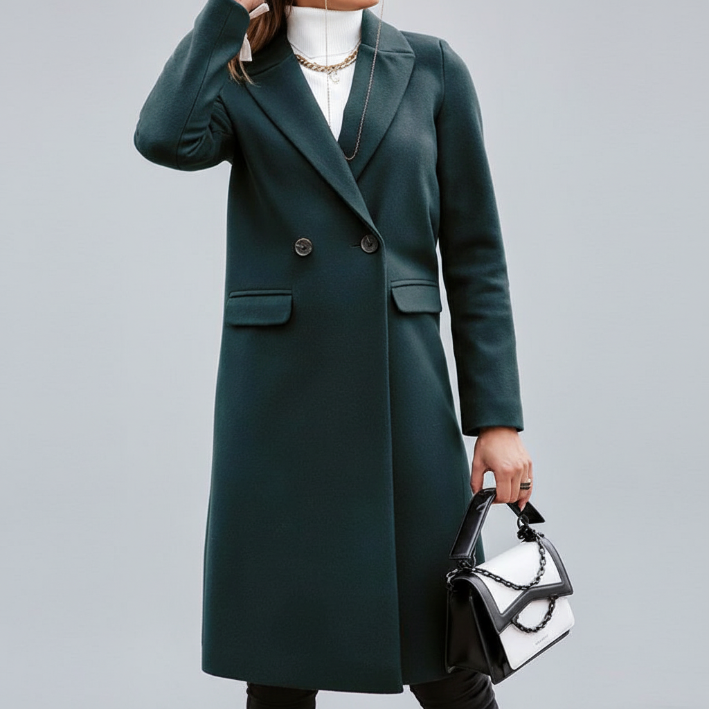 Langer Damenmantel - Alina