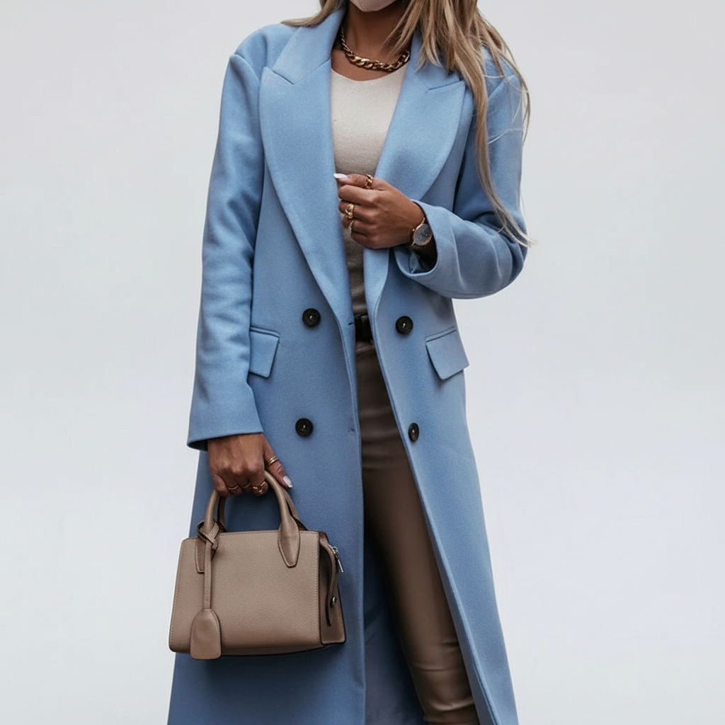 Langer Damenmantel - Alina