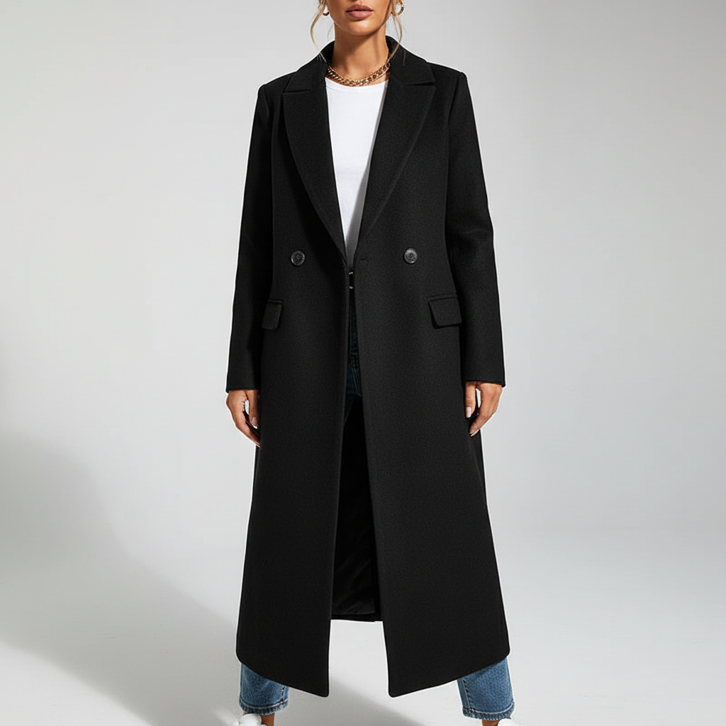 Langer Damenmantel - Alina