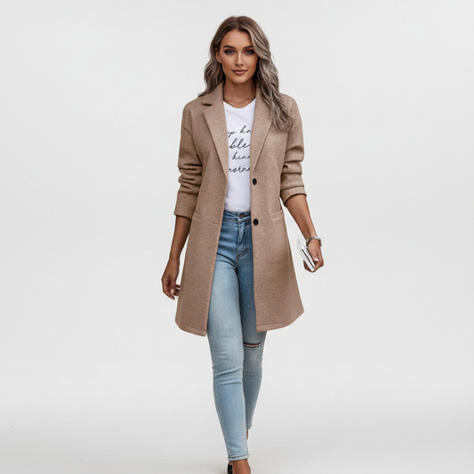 Langer Damenmantel -  Helga