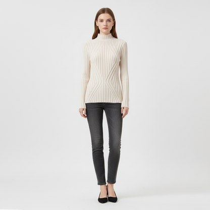 Langer Strickpullover -  Lilly