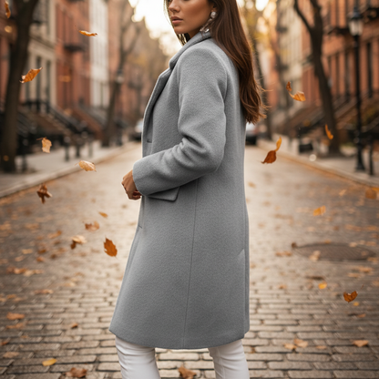 Langer Wintermantel - Regina