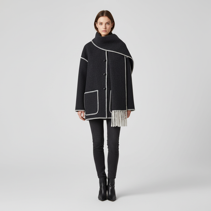 Langer Wollmantel - Marie