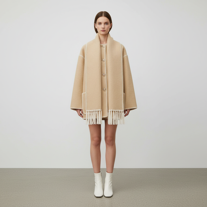 Langer Wollmantel - Marie