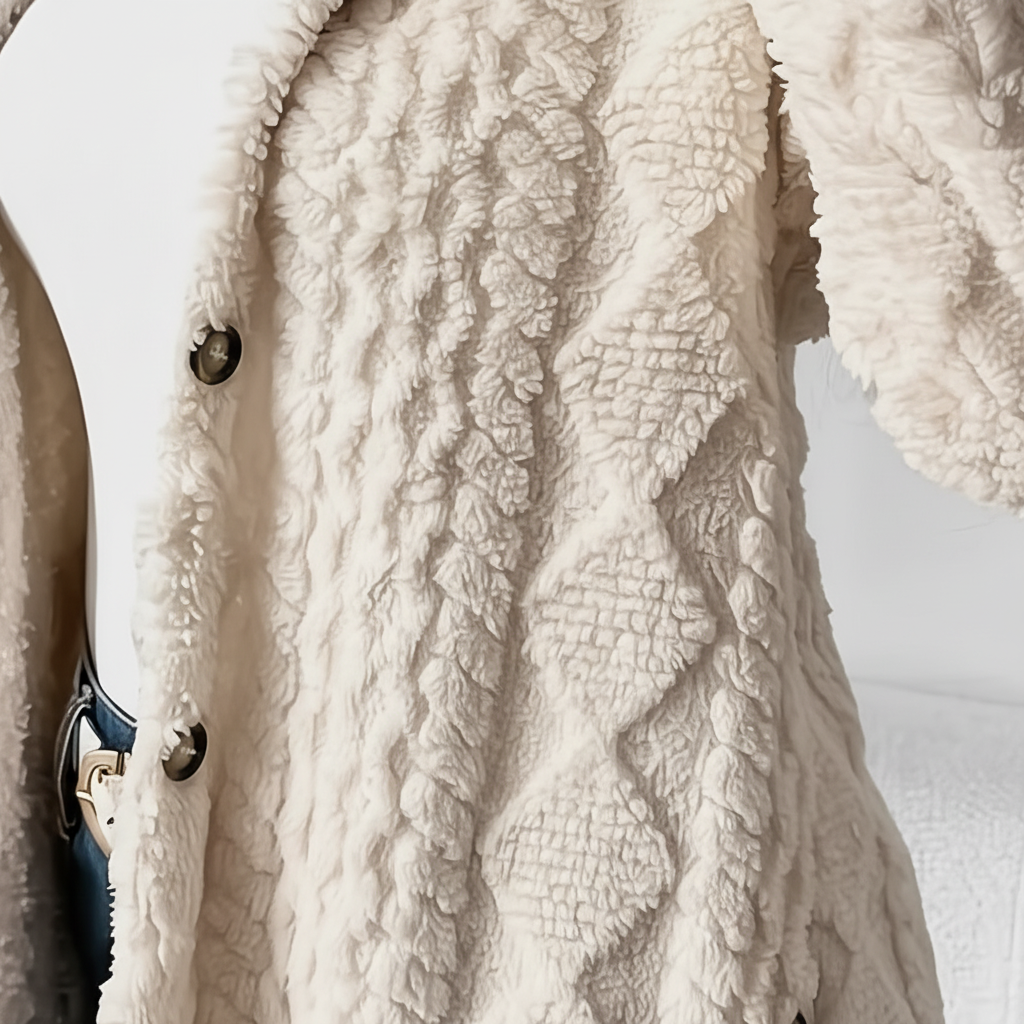 Lange Damen-Strickjacke - Maja