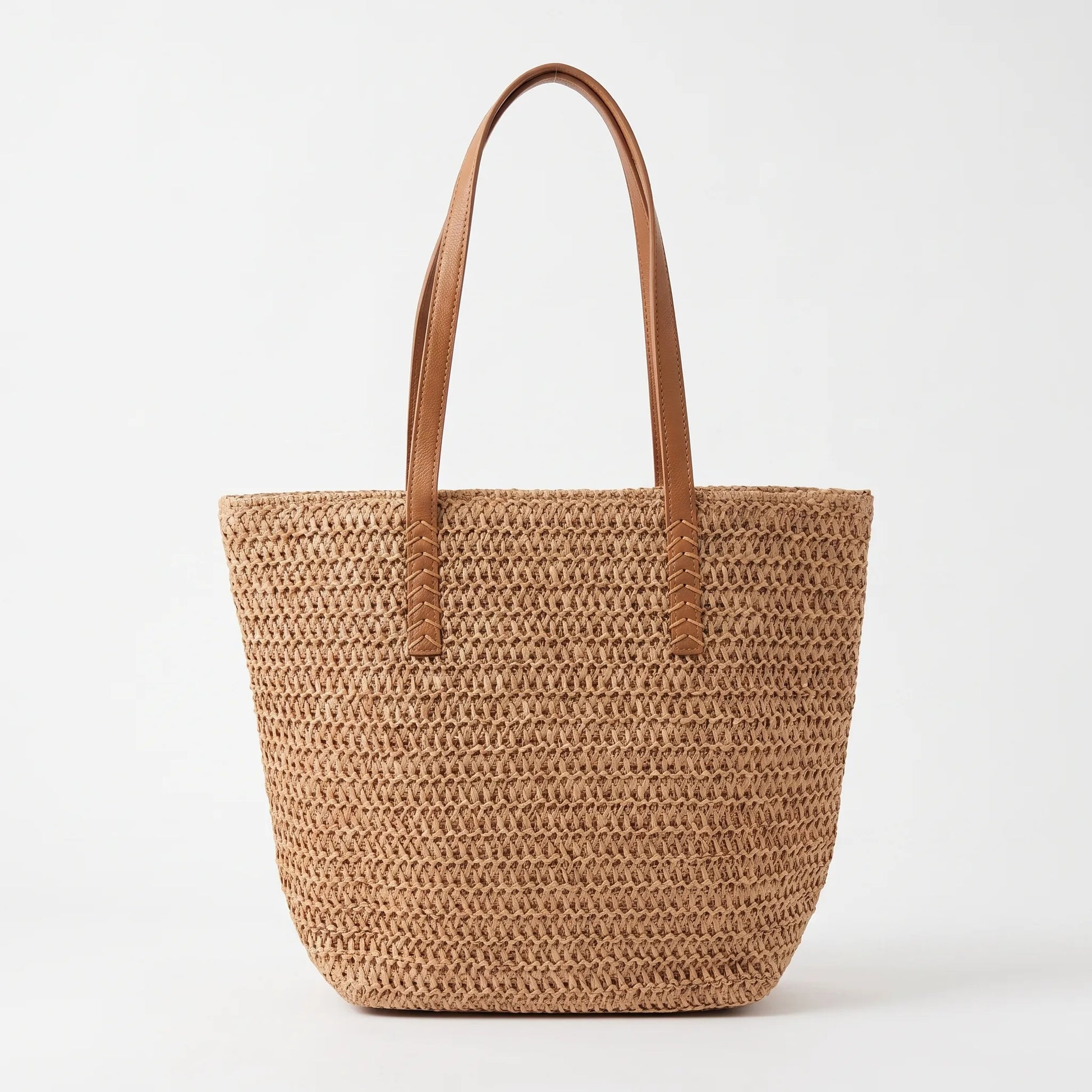 Lässige Strohtasche Für Den Sommer - Wovena