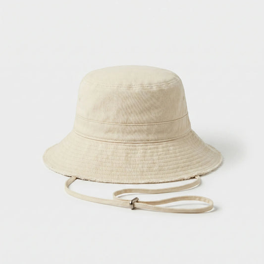 Lässiger Bucket Hat Mit Fransen - Fraylin