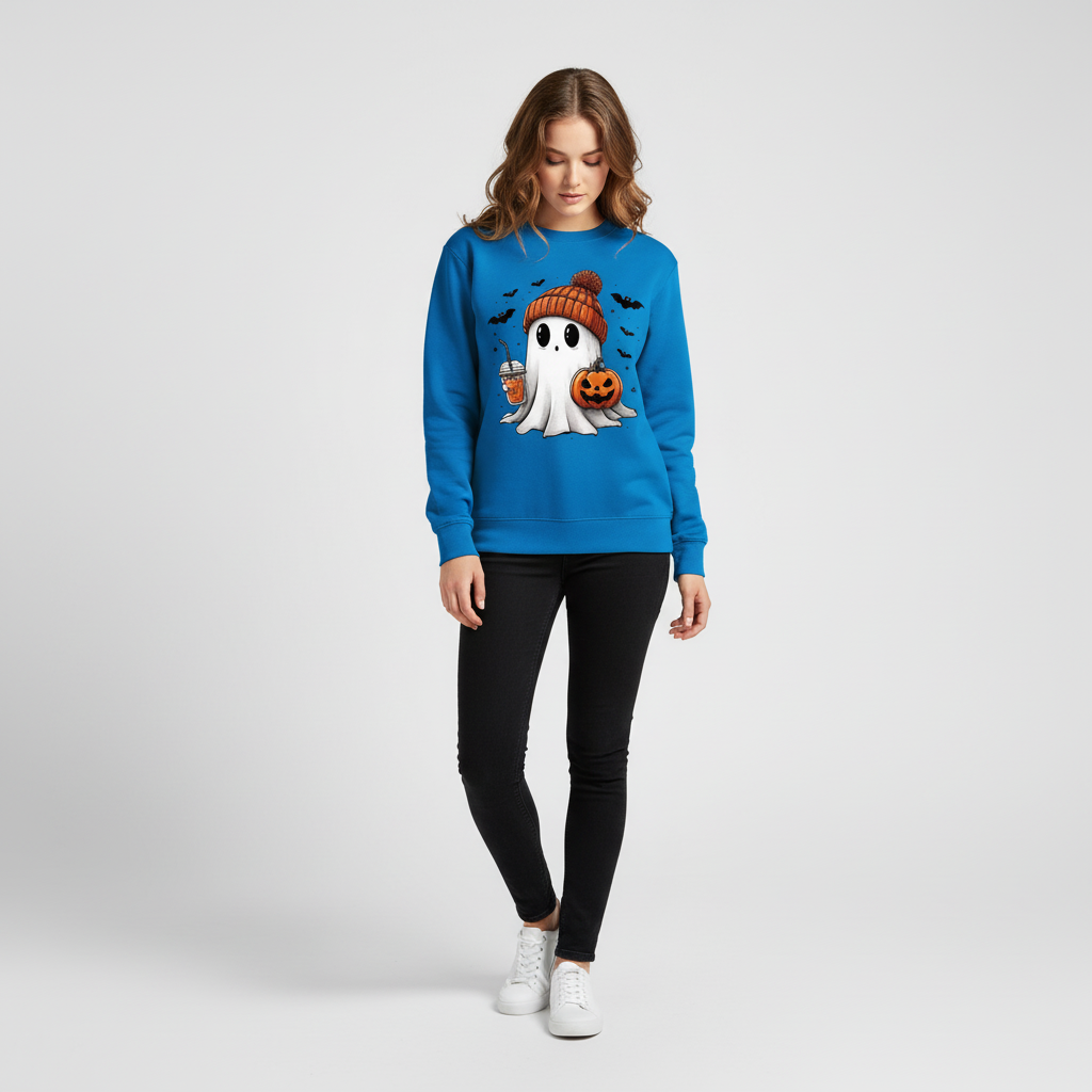 Lässiger Halloween Sweatshirt - Sarah