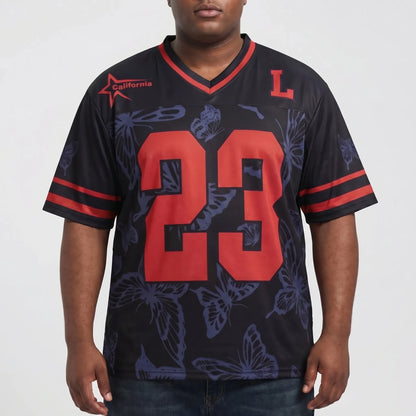 Lässiges Sportswear T Shirt Mit V-Ausschnitt - Joel