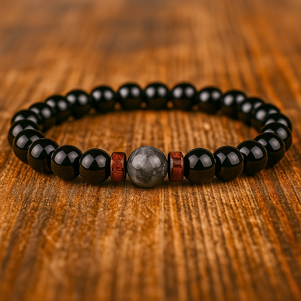 Lava-Männer| Natürliche Lavasteine Armband
