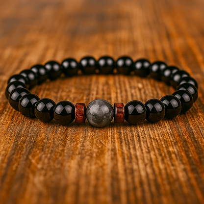 Lava-Männer| Natürliche Lavasteine Armband
