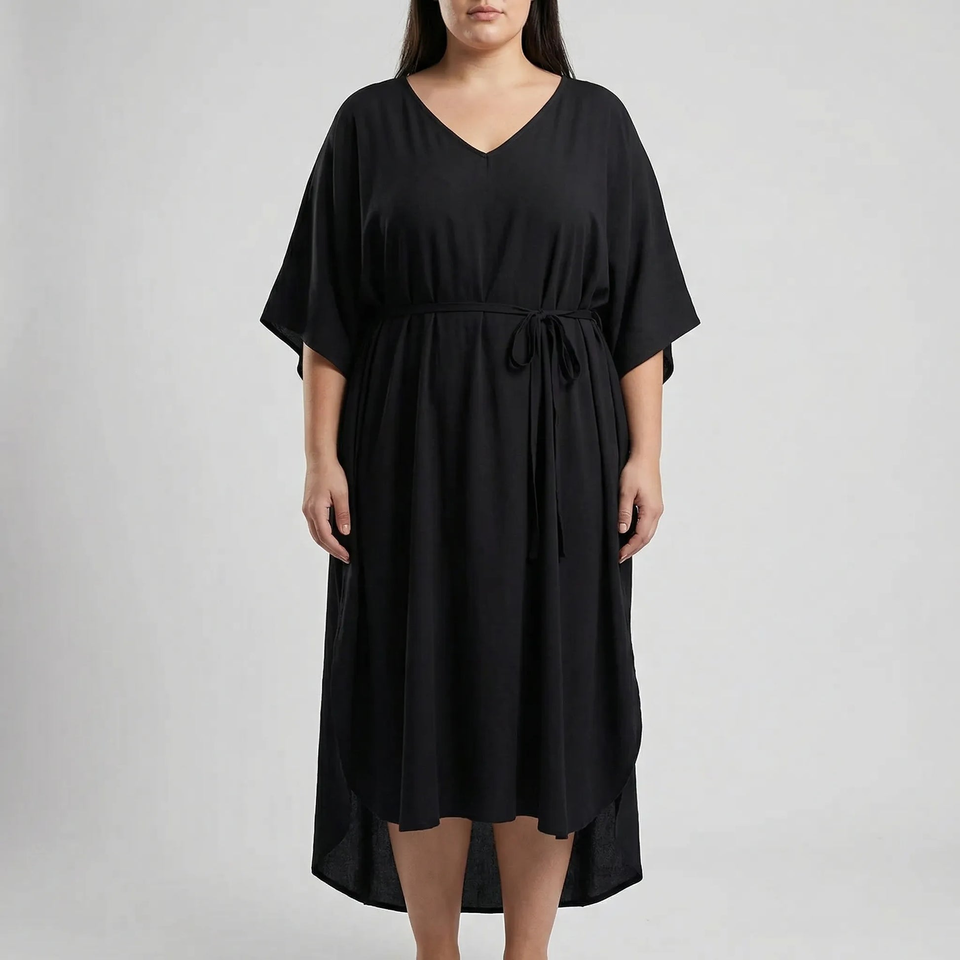 Legerer Kaftan Damen Im Maxi-Schnitt - Vanessa