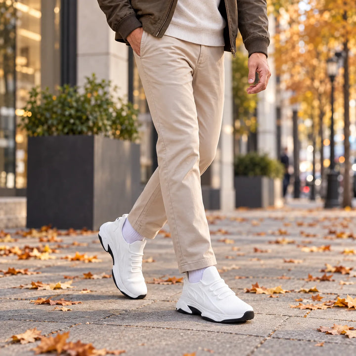 Leichte Herren-Sneaker mit atmungsaktivem Mesh – Matteo
