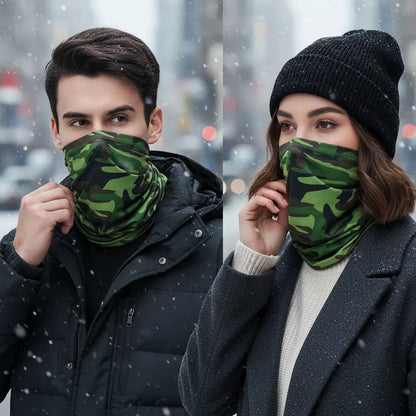 Leichter Nahtloser Schlauchschal Aus Polyester - ThermaLoop