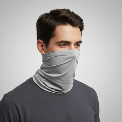 Leichter Nahtloser Schlauchschal Aus Polyester - ThermaLoop