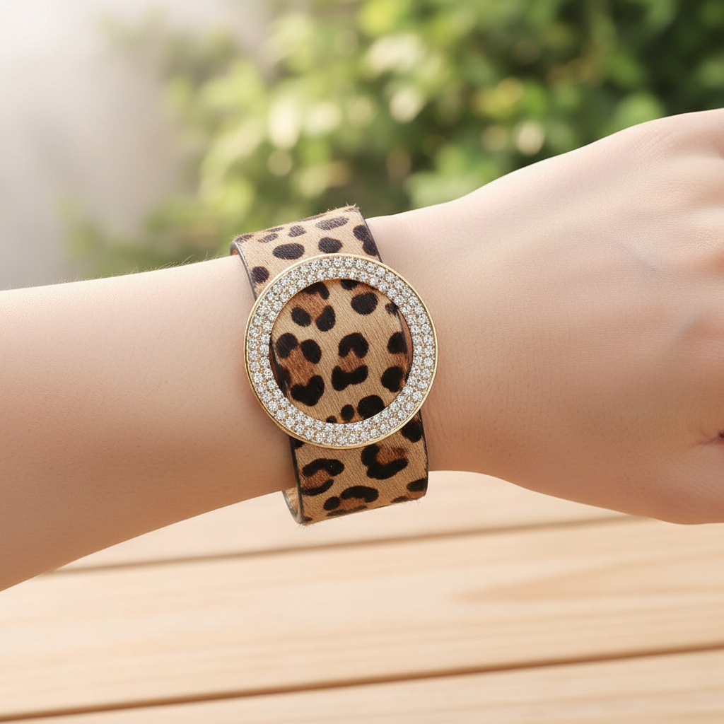 Leopard Muster Armband - FashionFur 
