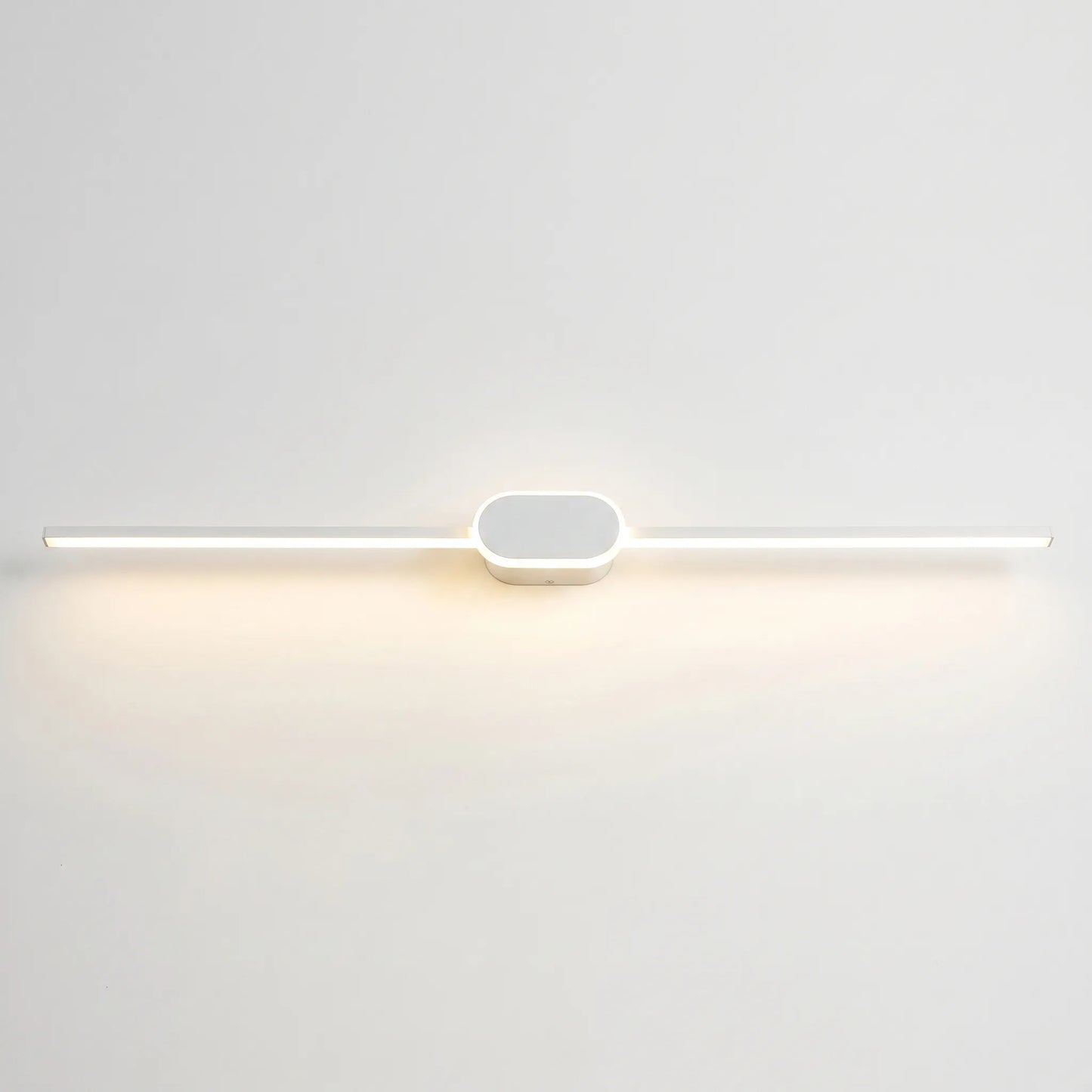 Linear LED Wall Sconce With Circular Mount -  Lumivane