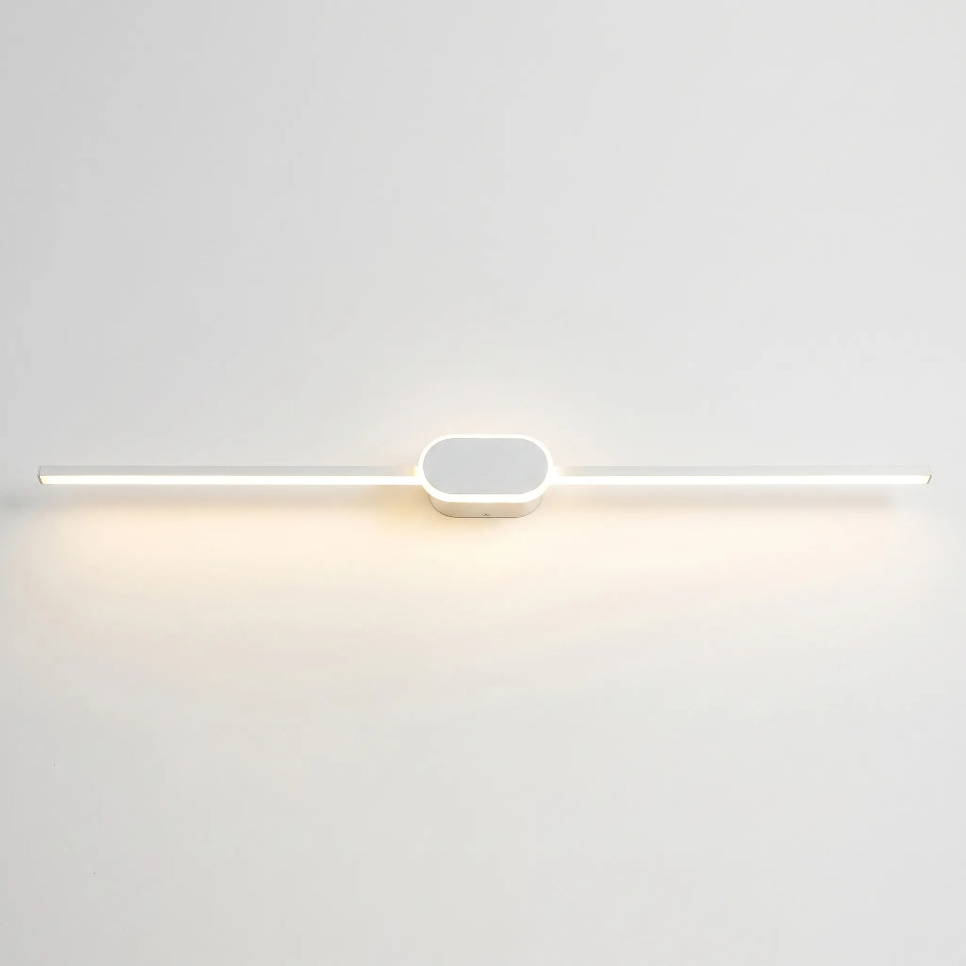 Linear LED Wall Sconce With Circular Mount -  Lumivane