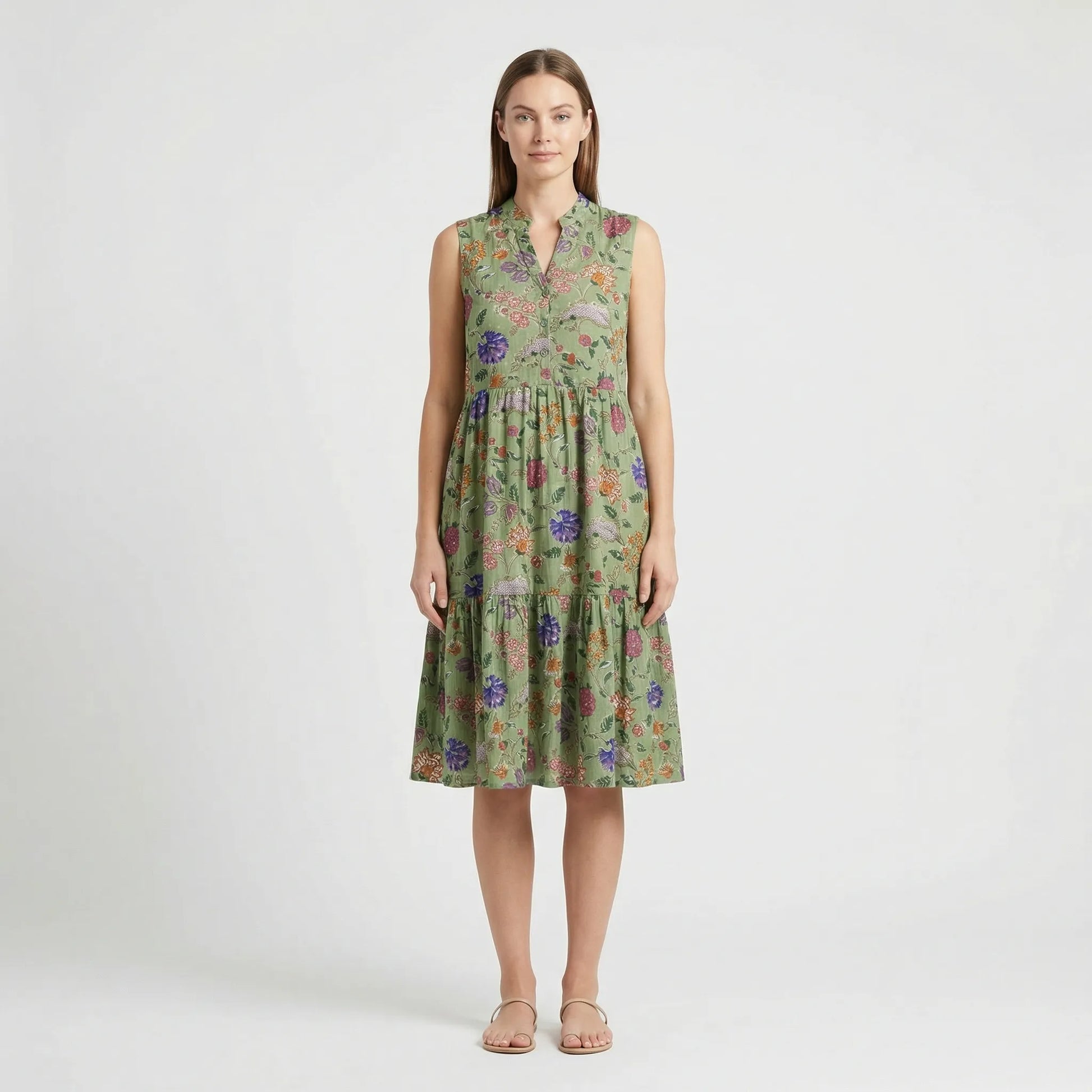 Locker Fallendes Freizeitkleid - Sanja