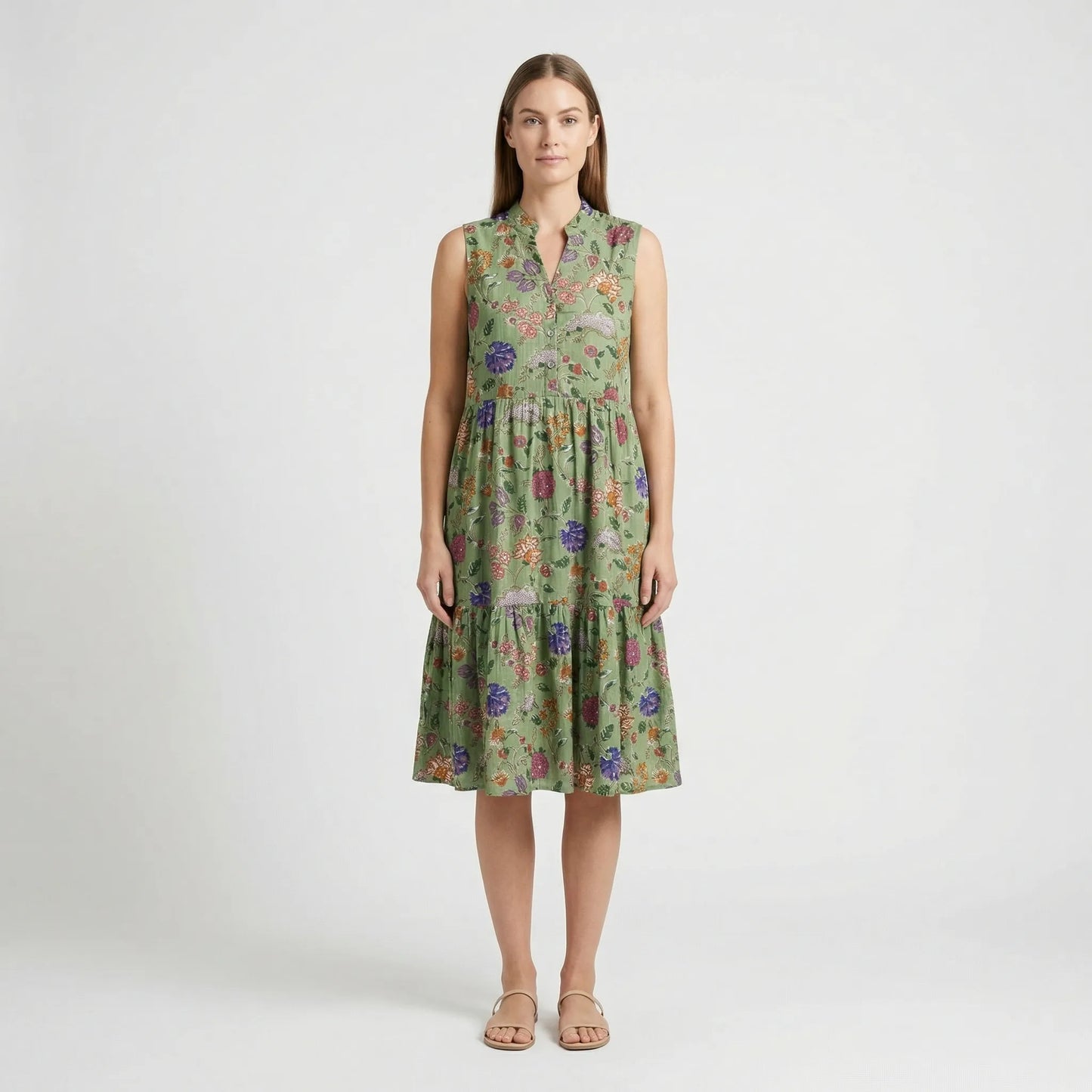 Locker Fallendes Freizeitkleid - Sanja