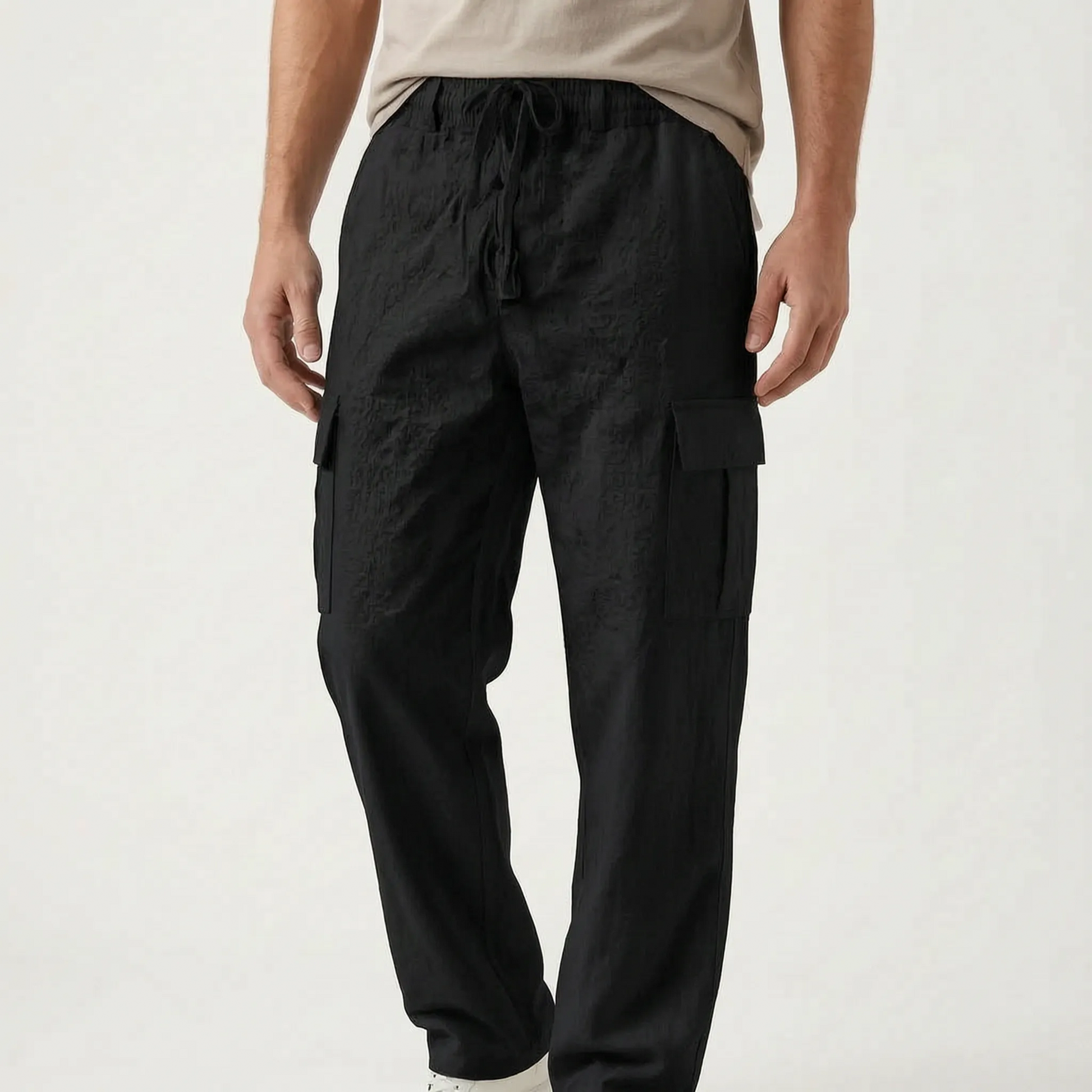 Lockere Cargohose mit geradem Bein - Otis