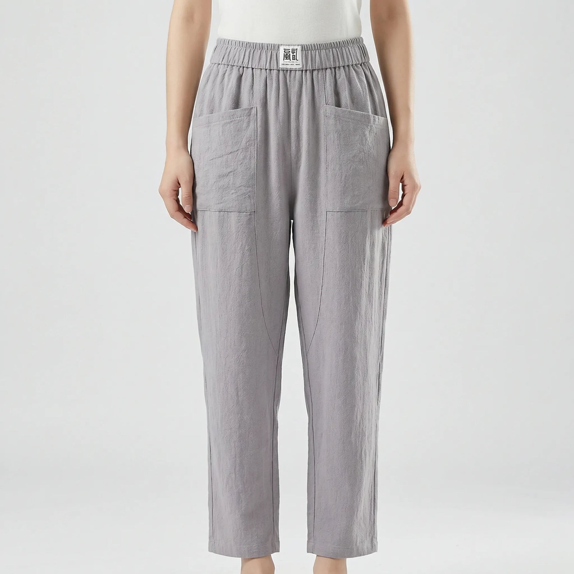 Lockere Damenhose Mit Elastischem Bund - Inez