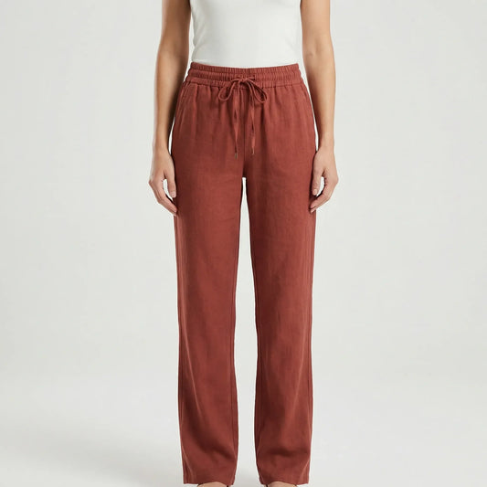 Lockere Damenhose Mit Kordelzug - Shelia