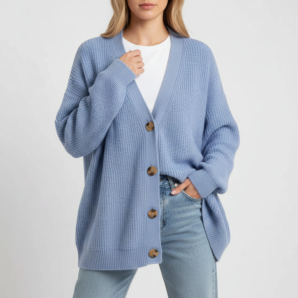 Lockeres Kaschmir-Weste - Alina